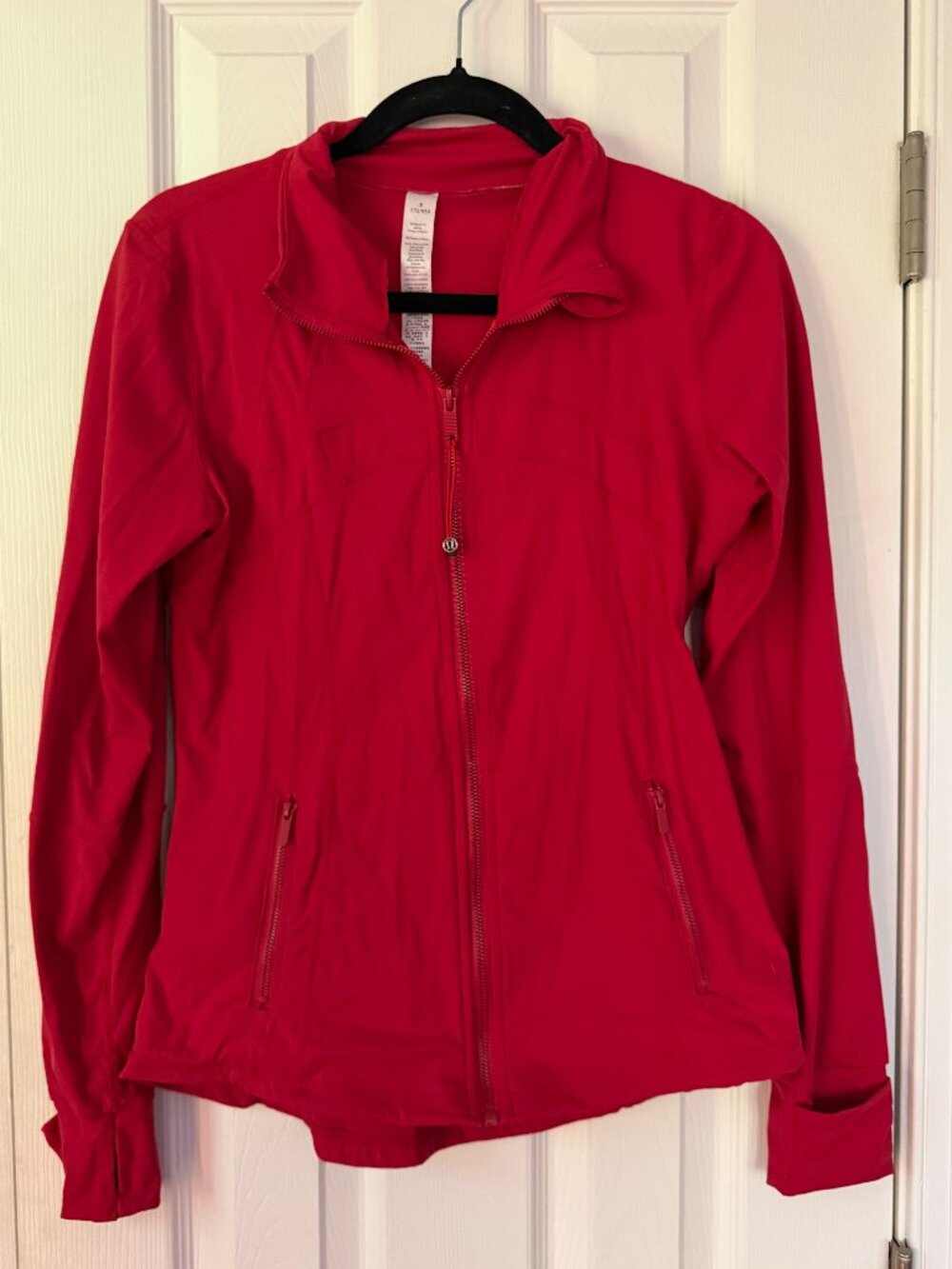 Lululemon Define Jacket in Red Size 8 DUPE